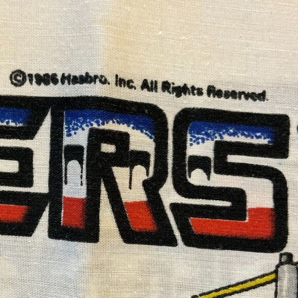 Vintage 1986 Hasbro Transformers GI Optimus Pillow Case - Picture 3 of 6
